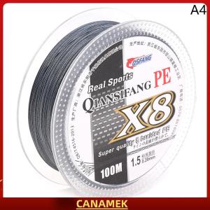 Miễn phí vận chuyển✨ 100M 8 Sợi PE Bện Dây Câu Cá Multifilament Mạnh Mẽ Câu Cá Dòng Du Lịch Bền Biển Suối Dây Câu Cá