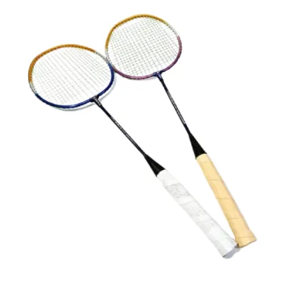 2 RAKET BADMINTON ANAK FREE KOK- RAKET OLAHRAGA ANAK - RAKET BULU TANGKIS - RAKET ANAK MURAH - RAKET BADMINTON - RAKET TARIKAN 25LBS