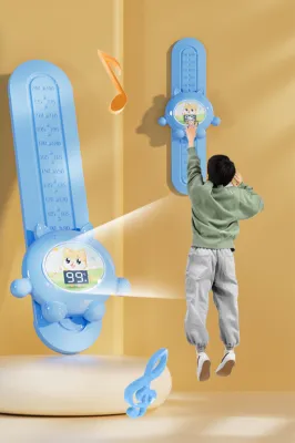 Children S Height Boosting Device with Voice Activated Jump Counter Jumping and Patting Training Equipment Height Enhancing and Growth Promoting Device语音计数弹跳摸高器