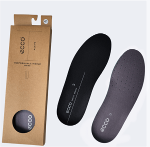 《308》แผ่นรองรองเท้าแบบสวมสำหรับผู้ชาย ECCO Comfortable Breathable Anti-Odor Fabric Universal Shock Absorption Insoles Summer 2025