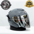 HELM KYOTO PAKET GANTENG (kaca flat iridium + spoiler). 