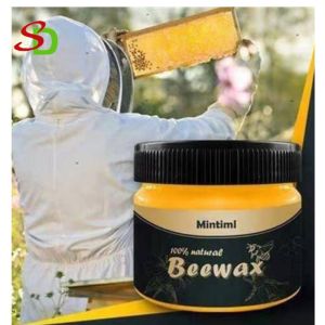 80G Natural Beewax Furniture Polish Wood Seasoning Wax