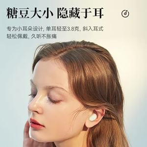 New Private Model Wireless Bluetooth Earbuds Noise Cancelling Compact Digital Display High Aesthetic In-EarTransparent Stereo