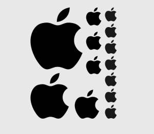 Back Phone Vinyl Design Cut Out Sticker Label