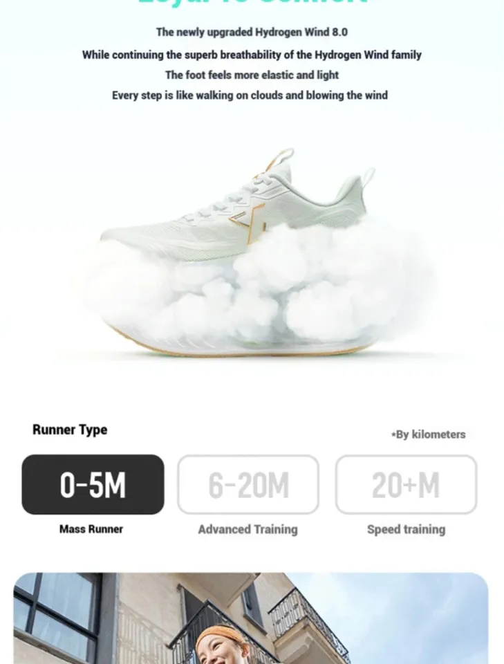 XTEP X-Flow 8.0丨Men Running shoes Professional Training Support