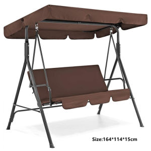 OKDEALS Universal Replacement Outdoor Dust Covers Garden Swing Fabric Canopy Cover