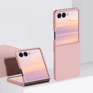 for Samsung Z Flip 8 Case Ultra Slim Fit Minimalist Solid Matte Hard PC Shockproof Protective Phone Case for Galaxy Z Flip 7Z Flip 7 FEZ Flip 6Z Flip 5