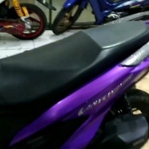 Stiker Skotlet Motor Violet Chrome Sticker Warna Ungu Krom Berkualitas