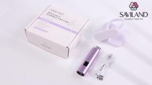 SAVILAND SSPro X U V Light for Gels Nails : 8s U V LED Nail Lamp with Smart Sensor 360 ° Rotatable Magnetic Nail Light Flash Lamp for Gel Stand 2 Timer LCD Screen Nail Light Use Home DIY 360 ° rotatable Smart sensor 2 timer modes LCD screen H