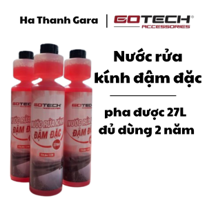 Nước rửa kính ô tô đậm đặc thương hiệu GOTECH dung tích 270ml pha được 27L đủ dùng 2 năm