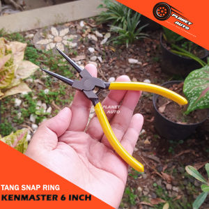Kenmaster Tang Snap Ring 6 Inch Lancip Lurus Panjang