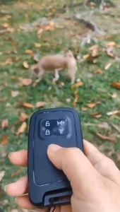 Ultrasonic Dog Repeller Rechargeable Type C LED Flashlight Lock Switch Outdoor Dog Deterrent