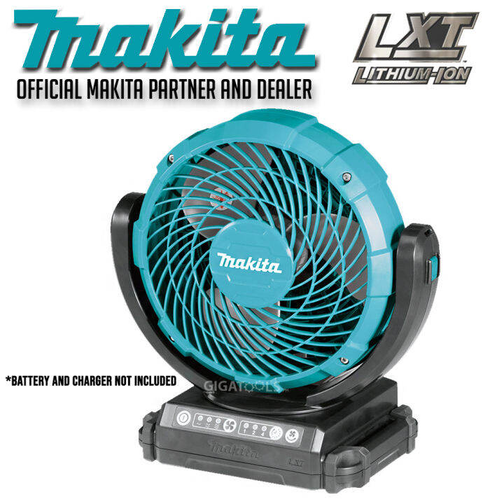 Makita DCF102Z 7-inch Cordless Automatic Swing Fan 18V LXT AC ( BATTERY ...