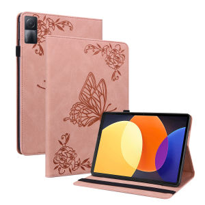 For Xiaomi Redmi Pad 10.61" 2022 Tablet Butterfly Embossing Kids Folio Stand Shockproof PU Leather Case Cover