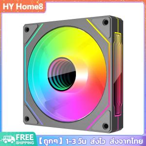 12 ซม.ARGB 5V 3Pin 4 ขา PWM คอมพิวเตอร์แชสซีพัดลม Infinity กระจก CPU พัดลมระบายความร้อน 800-1800 RPM เงียบ Ventilador