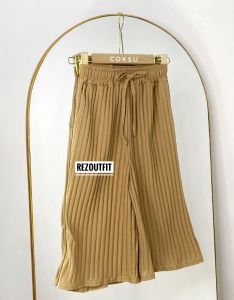 Celana Kulot knit Hornet Pendek 7/8 Jumbo / Celana Pendek selutut
