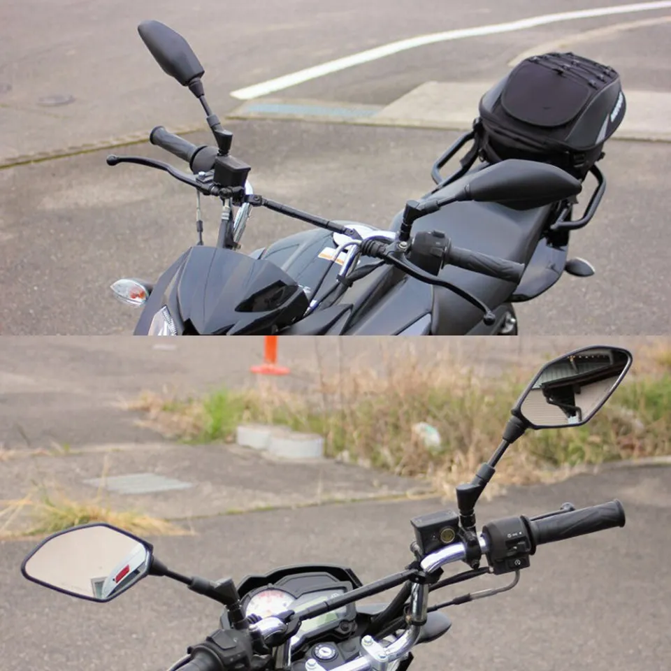 Rearview Mirrors For YAMAHA MT07 MT09/Tracer 900/9/GT Tenere - View #11