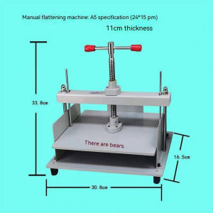 Manual Paper PressMachineOffice Financial Document OrganizerBook Flattening ToolA4A5 PressMachine