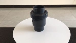 PVC Check Valve 1/2" Non-Return Thickened PVC Pipe Fittings High Quality Heavy Duty For Standard Blue Pipe