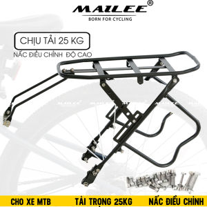Baga sau xe đạp MTB đa năng BG-102 điều chỉnh được giá đỡ hàng phía sau hành lý cho xe đạp MTB 20-29 inch chất liệu thép tải trọng 25kg - Mai Lee