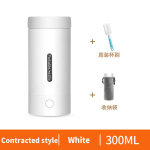 Mini Water Bottle Portable Mini Travel Electric Kettle 300W Water Heating Cup Stainless Steel Thermal Flask Keep Warm Kettle