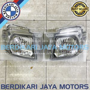 LAMPU DEPAN HEAD LAMP HEADLAMP LAMPU UTAMA ISUZU TRAGA