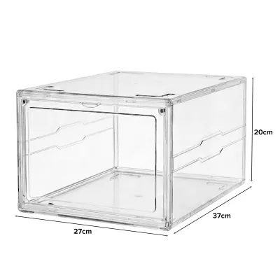 JIJI.SG Hanno Acrylic Transparent Shoe Storage Box Stackable SG