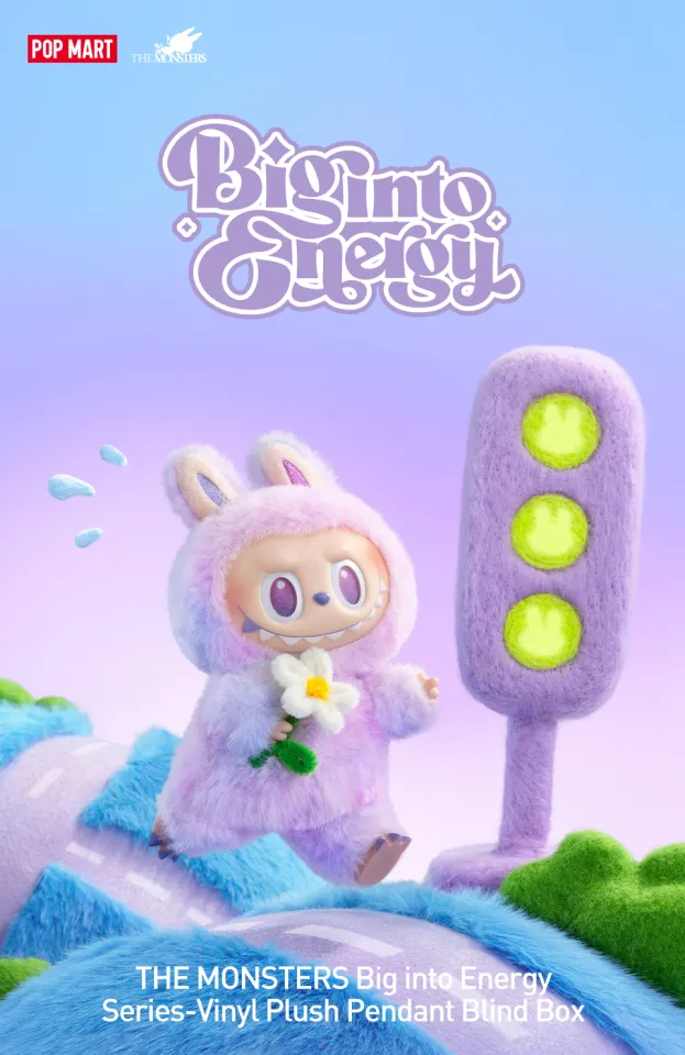 POP MART THE MONSTERS Big into Energy Series-Vinyl Plush Pendant