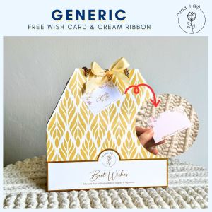 Hexagon Paper Bag - CNY Generic Birthday Event Corporate Party Raya Festive