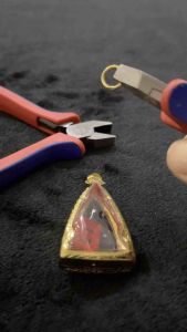 คีมปากเรียบ คีมไม่มีฟัน KINZO คีมปากเรียบแดงดำ คีมบิดห่วงทอง คีมบิดห่วงพระ และห่วงทุกชนิด