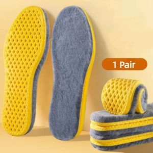 FWFHTP Làm dày Đế giày bốt tuyết cashmere Tự sưởi ấm Lông thú ấm áp Đế lót ấm áp bằng nhung Mềm mại Siêu mềm Đệm Giày Nhiệt Nam giới