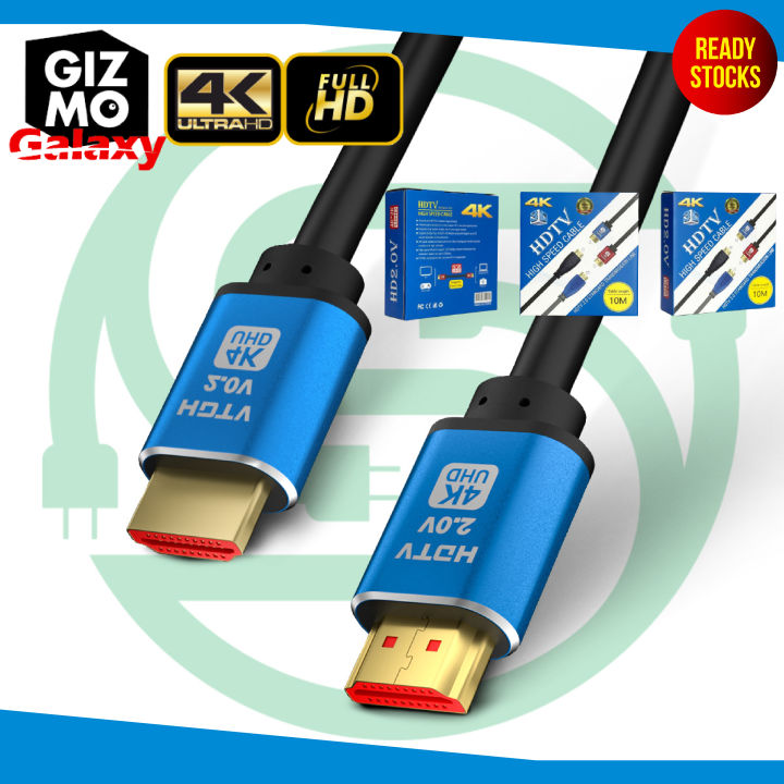 High Speed Adapter HDMI Cable 4K 2.0 High Speed Adapter for HDTV Blu-ray / Projector/ PS4 ...