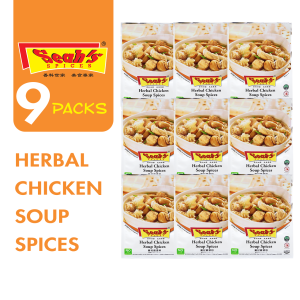 [BUNDLE OF 9] Herbal Chicken Soup Spices Premix [SEAHS SPICES]