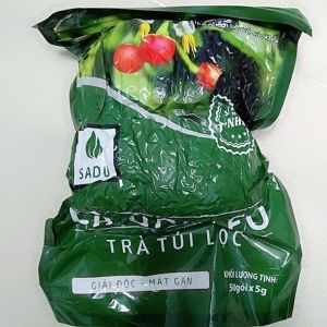 Trà Túi Lọc Cà Gai Leo Sadu Mát Gan I Hỗ Trợ Gan I Thanh Lọc Cơ Thể Bịch 250g