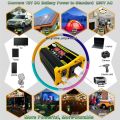 4000W อินเวอร์เตอร์ คลื่นไซน์บริสุทธิ์ inverter pure sine wave อินเวอร์เตอร์เพียวซายเวฟ อินเวอร์เตอร์แปลงไฟ 12V To 220V. 