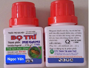 Megami 178sl 20ml trừ bọ trĩ lúa bọ trĩ hại mai bọ trĩ hoa hồng bọ trĩ hoa cúc trừ bọ trĩ dưa hấu bọ trĩ ớt