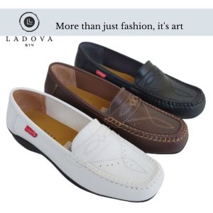 SEPATU KERJA WANITA SLIP ON LADOVA 614 KODE R05 MURAH HARGA GROSIR