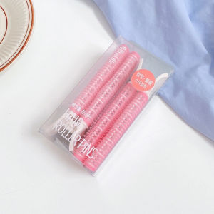 Korean Hair Curler Hair Root Fluffy Clip Girl Seamless Curling Tube Air Bangs Fixed Clip Hair Accessories Hair Pinks