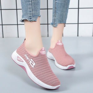 Womens Running Shoes Lightweight Tennis Shoes Non Slip Gym Workout Shoes Breathable Slip Mesh Walking Sneakers