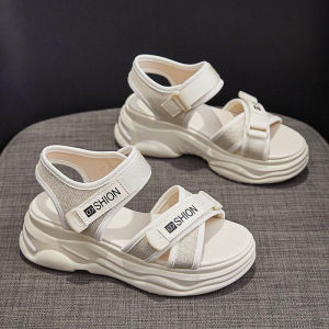 [Free Shipping] In-Stock WomenS Summer Sports Sandals New Classic Versatile Platform Thick-Soled Beach Shoes For Students