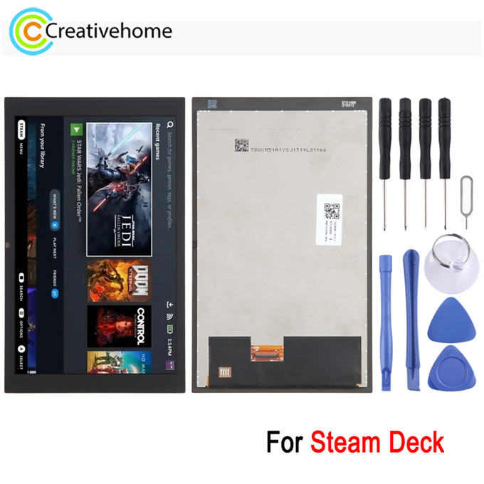 c7'' LCD Screen For Steam Deck 2022 Game Console 60Hz LCD Display with