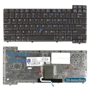 KEYBOARD HP COMPAQ NC8430 NW8440 NX8420 NX7300 NX7400 NC8200 NC8220 NC8230 NC8240 NOTEBOOK