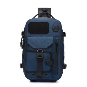 Ozuko Túi Đeo Vai Cho nam giới sức chứa lớn Túi Đeo Ngực Nam Không Thấm Nước Chiến Thuật Đưa Thư Đeo chéo Túi thể thao ngoài trời Túi đeo chéo