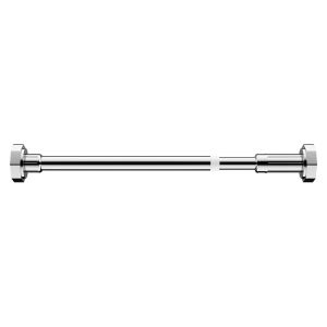 Sincecu Bathroom Shower Curtain Rod Multi-functional Tension Rod Adjustable Extendable Telescopic Clothes Rail Stainless Steel Hanger Support Rod