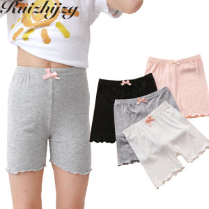 Ruizhijzg Ready Stock Summer Modal Cotton Kid Girls Safety Pants Children Thin Short Leggings Inner Wear Shorts Three-point Underpants