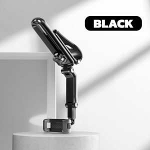 Sun Visor Car Phones Bracket Adjustable 1080° Rotating Cellphone Holder Phone Holder Rotatable Multifunction Phone Clip