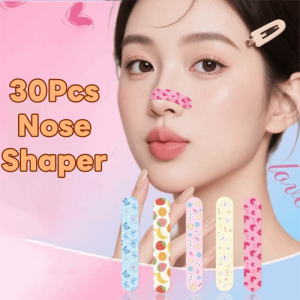 SKJK 16D Memory Support Nose Shaping Strips Bridge Lifting Up Refined Nose Shape Nose Lifter Memory Keel Nose Patch Cartoon Nose Shaper Clip Women