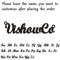 {Xiaoming Jewelry} VishowCo Custom Name Necklace Stainless Steel Gold Choker Personalized Baby Name Pendant Necklace Jewelry For Women Kids Gifts. 