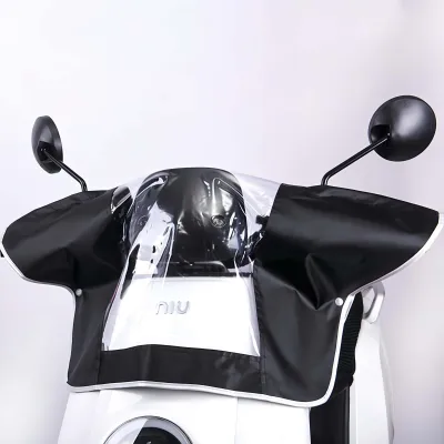 Universal Front Cover Rain Coats Zipper For Motorcycle Scooter Waterproof Sun Shade Protection