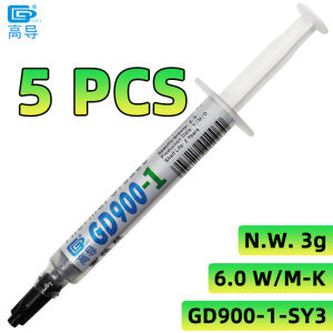 GD900-1 Thermal Paste Grease Thermal Compound Silicone 1/3/7/15/30g 6.0W/M-K For CPU GPU Printer Heat Sink Cooling Cooler SSY